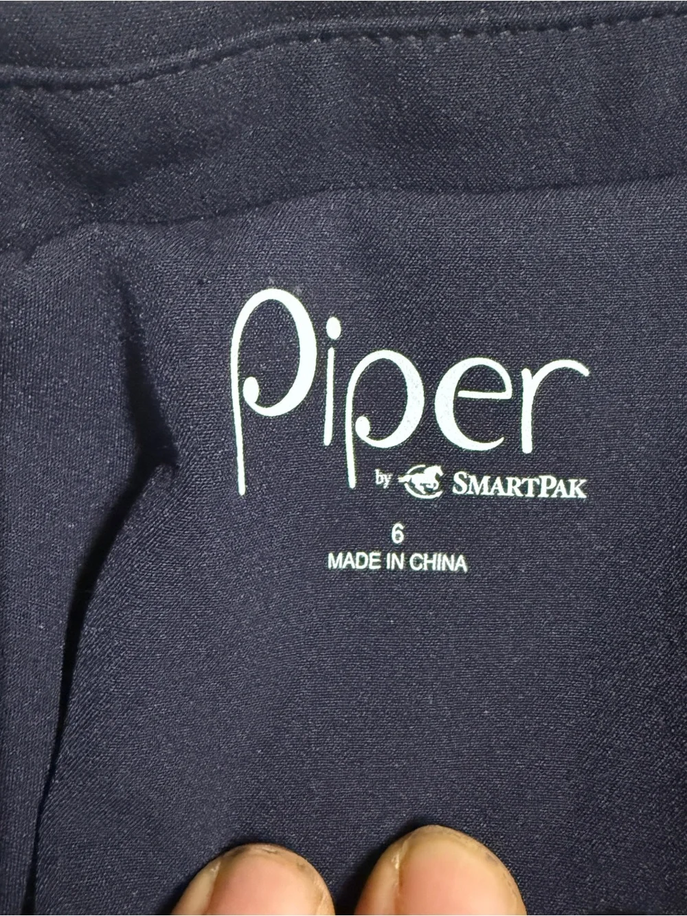 Women’s Size 6R Navy Smartpak Piper Horseback Riding Show Coat. Good Condition.